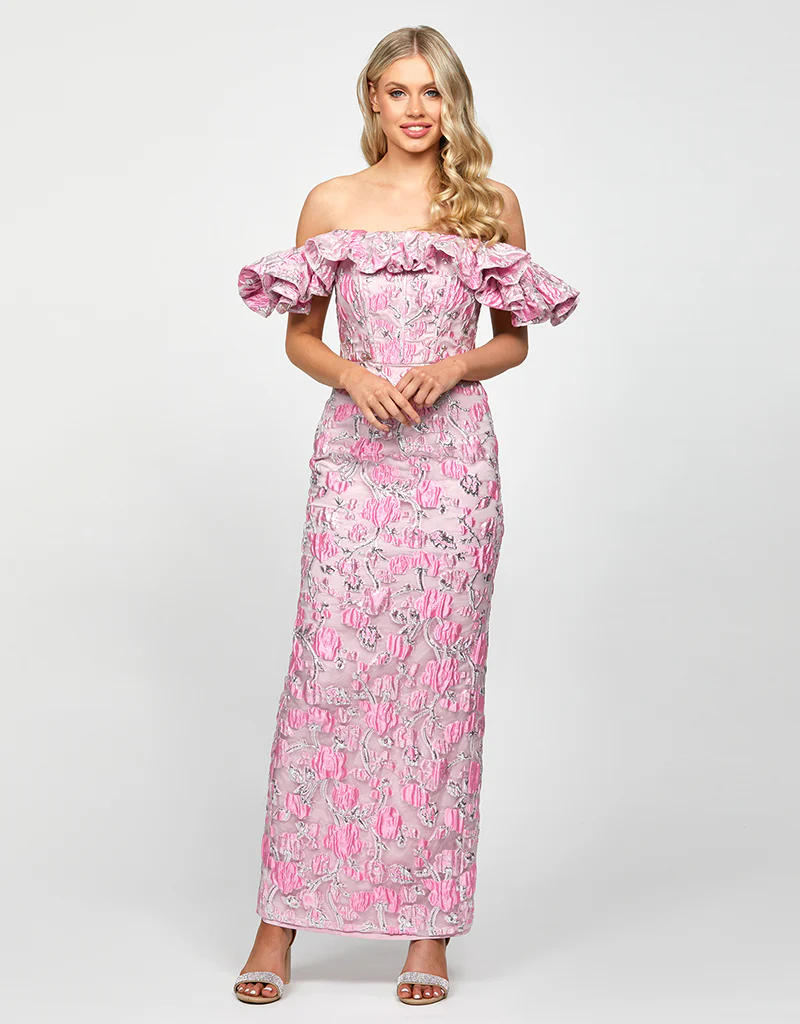 WILLA FRILL COLUMN MAXI BL73D19L - Image 7