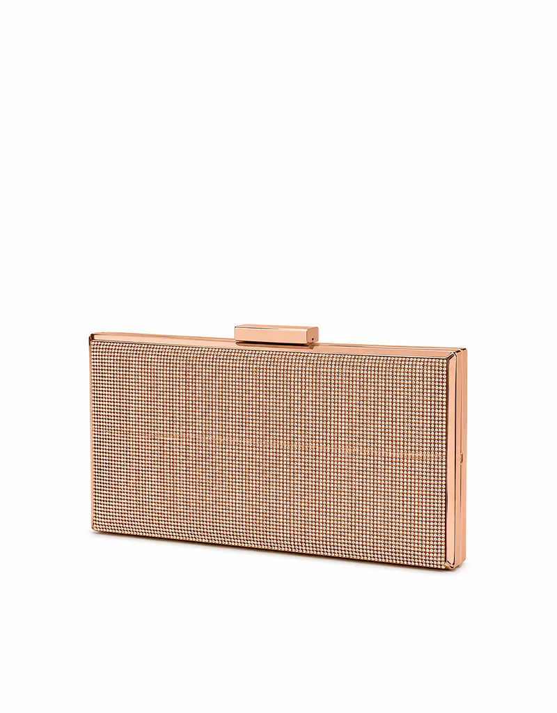WINNY SLEEK RHINESTONE PURSE CHAMPAGNE YX00017 - Image 2