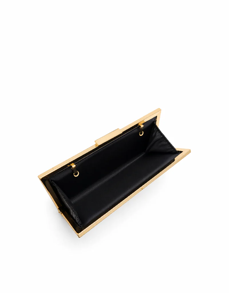 WINNY SLEEK RHINESTONE PURSE CHAMPAGNE YX00017 - Image 3