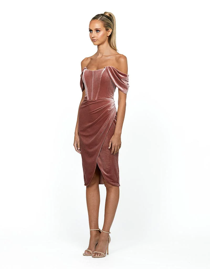 ZOE CORSET MIDI DRESS BL54D08S - Image 2