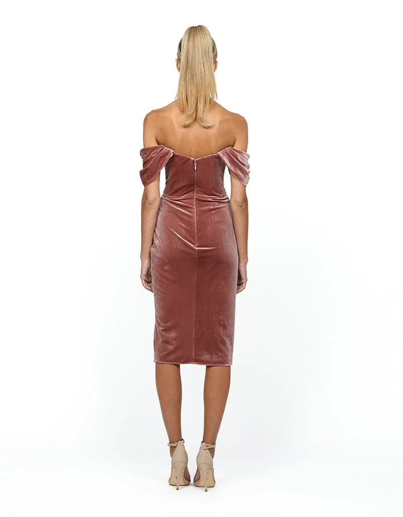 ZOE CORSET MIDI DRESS BL54D08S - Image 3